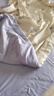 红豆夏被四件套冰丝空调被夏凉被薄被子水洗真丝裸睡子双人宿舍家用 满绣郁金香-奶白紫 四件套/1.8*2.2m夏被+床单+枕套2 实拍图