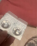 强生安视优美瞳天生闪耀彩色隐形眼镜新年美瞳日抛10片装艾珊黑 425度 实拍图