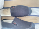 3537正品解放鞋男女一脚蹬防滑耐磨工地胶鞋劳保鞋低帮透气懒人帆布鞋 黑色（比皮鞋小一码，运动鞋小两码） 42 实拍图