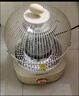 万宝取暖器小太阳家用鸟笼式烤火炉卧室节能桌下电暖器省电小型电暖器 奶油色【碳晶盘】无极调温 实拍图