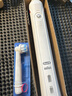 欧乐B（Oral-B）电动牙刷成人P4000深度清洁牙龈按摩3D声波旋转摆动P系列圆头送男友送女友情侣送礼七夕节礼物 P4000 樱花白+【6支适配刷头】 实拍图