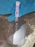 御品名刀超快钨合金特耐切家用高硬特制钢猪肉刀锋利高端厨师专用切片菜刀 切片刀【钨钼钢】经久锋利特耐切 实拍图