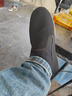 布足缘老北京布鞋男冬季加绒保暖棉鞋牛筋底传统手工防滑软底一脚蹬男鞋 黑色 相巾口 单鞋 38 实拍图