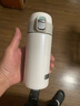 虎牌（TIGER）保温杯节日礼品弹盖保冷水杯车载杯MMJ-A361-WM白色360ML  实拍图