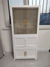 纳份爱家用儿童衣柜加厚免安装婴儿用品收纳柜宝宝衣柜简易塑料小衣橱 60面宽【1柜+2箱】活动 实拍图
