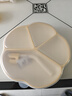 苏泊尔（SUPOR）宝宝餐盘硅胶分格辅食餐盘儿童吃饭带吸管碗KGF01AU10 实拍图