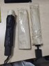 加固折叠雨伞手动结实耐用黑胶晴雨伞两用遮阳防晒学生雨伞 暖米-加大号110cm黑胶防晒款 10骨 实拍图