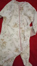 舒贝怡2件装婴儿衣服满月新生儿连体衣周岁宝宝爬服春秋款哈衣粉色80 实拍图