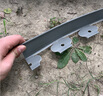 柯瑞柯林（CreClean）L型绿化草坪草石隔离带 隔根带隔草带挡土板花园隔断围栏10cm高黑 实拍图