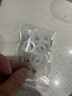 一靓4分6分1寸硅胶橡胶密封圈热水器水管垫片波纹管软垫圈花洒皮平垫 6分白色硅胶垫片【10个装】 实拍图