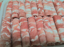 鲜京采内蒙古原切羔羊肉卷2斤(250g*4包) 火锅食材 京东自有品牌 实拍图
