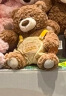 名创优品（MINISO）吉福特熊背带裤坐姿公仔毛绒玩具玩偶小熊娃娃抱枕 生日礼物女 实拍图