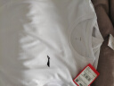 李宁（LI-NING）t恤男短袖衣服运动服饰篮球体恤夏季2025冰丝速干跑步男士健身装 新基础白 L 实拍图