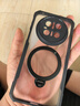 讯迪【360°旋转支架】适用华为 Mate70手机壳huawei mate70保护套半透明防摔镜头全包磁吸支架保护壳 实拍图