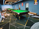 都格台球桌标准型钢库家用斯诺克商用成人球桌子中式黑八室内 9尺 银腿-【鼎配】-1.2钢库 实拍图