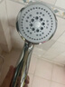 九牧（JOMOO）五功能手持花洒喷头淋浴花洒喷头软管套装浴室洗澡沐浴莲蓬头 五功能花洒S02015+1.5m软管 实拍图