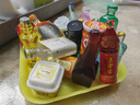 凯蒂奥迷你仿真小物品盲袋超市玩具微缩食玩饮料瓶子食物模型盲盒小礼物 便利店10个【独立盲袋】+托盘 实拍图