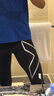 2XU Core系列梯度压缩长裤透气速干裤男运动健身力量训练跑步紧身裤 黑/银 L 实拍图
