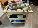 Gstandard轻奢北欧ins风咖啡厅绿植油画室可移动汽修工具收纳置物小推车 实拍图