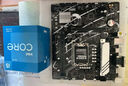 华硕（ASUS）H610/B760 主板套装 英特尔12代 i5 12490F/12600KF/i512400F盒装 主板CPU套装 板U套装 华硕ROG B760-G 小吹雪S WIFI D5 i5 实拍图