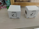 得力（deli）QH54透明热敏标签打印纸 不干胶家用收纳整理开关贴便签手账姓名贴 透明间隙纸适用Q5 320张 实拍图