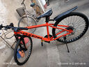 凤凰（Phoenix） 自行车山地车男女单车中小学生少年成人运动越野赛车旅行车变速 26寸橘色辐条轮/碳钢车架 24速顶配 实拍图
