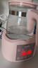 小壮熊（XIAOZHUANGXIONG）恒温水壶婴儿恒温壶调奶器温热暖奶器家用冲奶粉电热烧水壶 316L千禧粉 1000ml 提壶记忆 实拍图