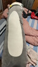 槿木花开猫咪玩偶抱枕睡觉毛绒玩具公仔抱睡长条枕夹腿大娃娃女生可拆洗 灰色猫 150厘米（独立内胆可拆洗） 实拍图