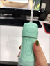 小米狼电动冲牙器家用便携超声波洗牙器伸缩水箱除牙石防水水牙线口腔洁牙结石去除器儿童成人 伸缩款-蓝色-配四个头 4支喷头 洁齿护龈 实拍图
