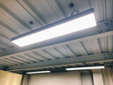湘哲办公室吊灯led长条灯长方形吊线灯吸吊办公灯商超超市健身房用灯 40w-黑框直角-（120*7*4） 实拍图
