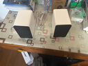 尊宝（JAMO）mini 音响 音箱 桌面蓝牙音响 有源书架音箱 2.0声道家用唱片机电视电脑组合音响 磨砂白 实拍图