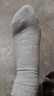 浪莎（LangSha）袜子男短筒袜秋冬天纯棉中厚款浅口袜全棉运动袜吸汗防臭男袜四季 100%棉【秋冬中厚】6双浅灰 均码 适合39至44码 实拍图