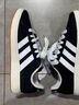 adidas NIZZA PLATFORM厚底增高运动帆布鞋男女阿迪达斯三叶草   一号黑/白   39 实拍图