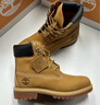 添柏岚踢不烂男鞋大黄靴马丁靴工装靴户外休闲鞋防水登山鞋10061W宽版 小麦黄 此品牌做工粗犷，介意慎拍 42 实拍图