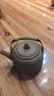陶迷（TAOMI）茶壶单壶陶瓷泡茶壶家用白瓷汝窑开片可养功夫茶具茶水分离沏茶壶 手作大远山提梁壶 600ml 101mL(含)-200mL(含) 实拍图