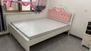 佑晴欧式实木床双人1.8米白色现代简约储物床1.5米美式婚床卧室公主床 单床 1.5米*2米静音实木床 实拍图
