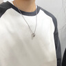 中国黄金日月双环银项链男莫比乌斯吊坠纯银生日礼物送男友老婆结婚纪念日 日月双环银项链【京速达】 实拍图