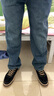 卡帝乐鳄鱼（CARTELO）男鞋春夏季潮2025鞋子男时尚休闲鞋男士一脚蹬马丁板鞋靴 黑色 43 实拍图