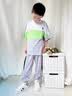 G.duck童装男童套装夏装新款儿童夏季套装男大童休闲运动服装小学生衣服 墨绿色 130 建议120-130cm年龄7-8 实拍图