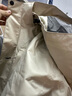 迪卡侬冲锋衣三合一户外冬季羽绒服夹克 暖玉白男款XL-5245194 实拍图