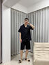 俞兆林（YUZHAOLIN）青少年睡衣男夏季冰丝薄款短袖短裤套装男生夏天可外穿家居服 NSJYI-G542 短袖短裤套装 XL （建议身高170，体重125-150斤） 实拍图