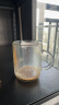 帕莎帕琦进口抗菌玻璃杯钢化玻璃咖啡杯热茶水杯可微波炉330ML2只55753-2 实拍图