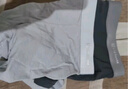 海澜之家（HLA）男士内裤男纯棉10A抗菌四季通用男生平角短裤头冰丝莫代尔内裤衩 升级10A抗菌纯棉-黑色/宝蓝/浅灰 3条 2XL /180(体重150-170斤) 实拍图