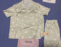 ubras【虞书欣同款】兔绒绒开襟家居服套装厚款女加绒睡衣冬季女 【长袖短裤套装】拿铁灰色 M 实拍图