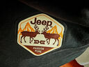 吉普（JEEP）长袖T恤男士春秋季polo宽松休闲打底衫衣服男装 黑色 2XL  实拍图