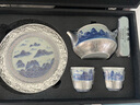 苏氏陶瓷（SUSHI CERAMICS）鎏银千里江山国风轻奢茶壶小套组非遗大师郑文强作品伴手礼 实拍图