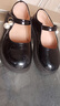G.duck小黄鸭女童小皮鞋2024春秋新款黑色玛丽珍鞋鞋子演出鞋儿童公主鞋 黑色 （脚长加1cm下单哦） 30 （内长18.7cm） 实拍图