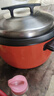 厨之慧商用电饭锅食堂酒店大电饭煲大容量电饭锅 老式饭店用大型电饭锅 橙色23升（30-40人用）23L带蒸笼 实拍图