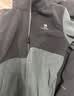 骆驼（CAMEL）三防冲锋衣户外登山服防风防水防污三合一运动外套 AD12263514X，幻影黑男女抓绒内胆 M 实拍图