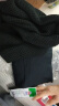 欧迪惠时尚套装针织连衣裙女2023秋季女装新款韩版中长款毛衣裙子女显瘦 黑色 XL 实拍图